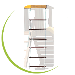 rope ladder with shape